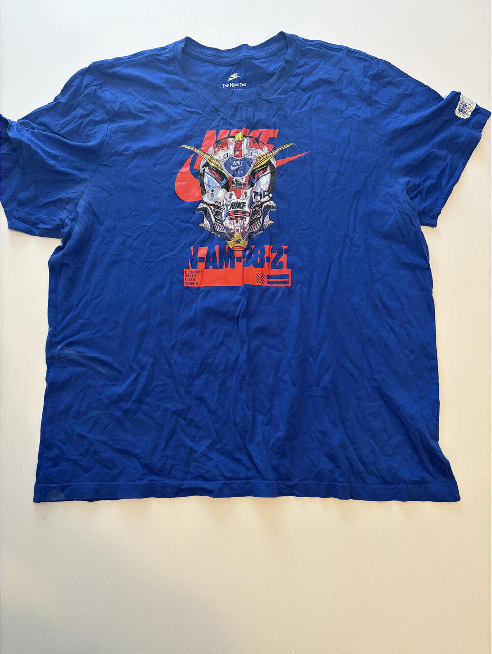 Nike Sportswear Mask Gundam Graphic Tee (Size 2XL)